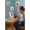 Annemizin Günü Temalı Eğitici Boyama Tuvali – Şövaleli Set 20x20 cm