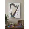 Arp Desenli Mandala Tuval Boyama Seti 40x50 cm