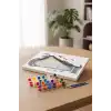 Arp Desenli Mandala Tuval Boyama Seti 40x50 cm