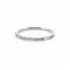 Baguette & Round Diamond Band