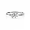 Baguette Side Stone Diamond Ring