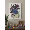 Baykuş Desenli Mandala Tuval Boyama Seti 40x50 cm