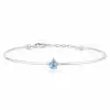 Blue Elegant Drop Bracelet