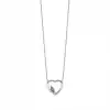 Blue Eternal Heart Necklace