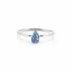 Blue Grand Drop Ring