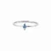 Blue Marquise Ring