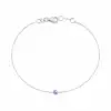 Blue Solitaire Bracelet