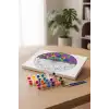 Çiçek Mandala Tuval Boyama Seti 40x50 cm