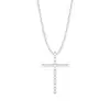 Classic Line Cross Necklace