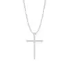 Classic Line Cross Necklace