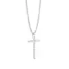 Classic Line Cross Necklace