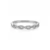 Delicate Braided Diamond Ring