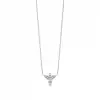 Diamond Angel Pendant Necklace