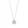 Diamond Clover Pendant Necklace