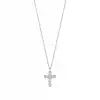 Diamond Cross Pendant Necklace