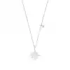 Diamond Eight-Pointed Star Pendant Necklace