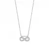 Diamond Infinity Pendant Necklace