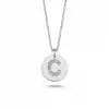 Diamond Letter C Pendant Necklace