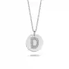 Diamond Letter D Pendant Necklace