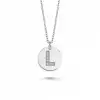 Diamond Letter L Pendant Necklace