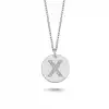 Diamond Letter X Pendant Necklace