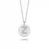 Diamond Letter Z Pendant Necklace
