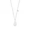 Diamond Teardrop Pendant Necklace