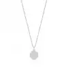 Diamond White Clover Pendant Necklace