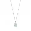 Diamond White Heart Pendant Necklace