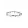 Domed Full Eternity Diamond Ring