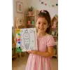 Dondurmalı Ayıcık Boyama Tuvali – Şövalesiz Boya Seti 20x20