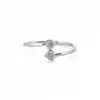 Double Heart Diamond Ring
