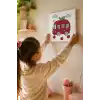 Elmalı Okul Servisi Boyama Tuvali – Şövalesiz Boya Seti 20x20