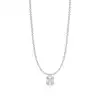 Emerald Square Necklace