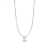 Emerald Square Necklace