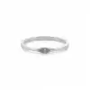 Eye Motif Frost Enamel Diamond Ring