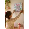 Fiyonklu Tavşan Boyama Tuvali – Şövalesiz Boya Seti 20x20