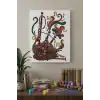 Gayda Desenli Mandala Tuval Boyama Seti 40x50 cm