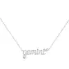 Gemini Solitaire Necklace