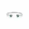 Green Balance Open Ring