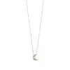 Green Crescent Necklace