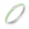 Green Petite Prism Ring