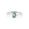 Green Pure Oval Ring