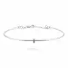 Green Slim Baguette Bracelet