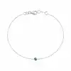 Green Solitaire Bracelet