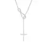 Infinity Cross Necklace