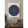 Kalın Çizgili Mandala Tuval Boyama Seti 40x50 cm