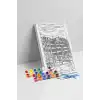 Kanal Manzaralı Mandala Tuval Boyama Seti 40x50 cm
