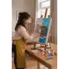 Kanal Manzaralı Mandala Tuval Boyama Seti 40x50 cm