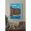 Kanal Manzaralı Mandala Tuval Boyama Seti 40x50 cm